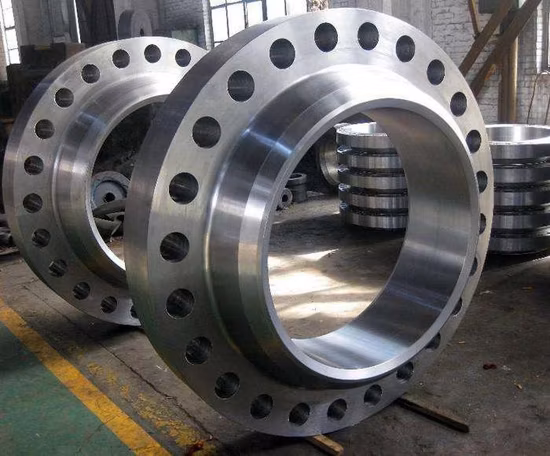 ANSI B16.5/ASTM A105 DIN/GOST/BS Carbon Steel/ Q235 / Stainless Steel FF RF Wn/So/Threaded/Plate/Socket Forged Flange
