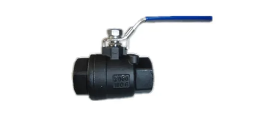 2PC Stainless Steel Female Threaded Screwed Full Bore Ball Valve 1000wog Industrial Valve