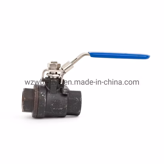 2PC Stainless Steel Female Threaded Screwed Full Bore Ball Valve 1000wog Industrial Valve