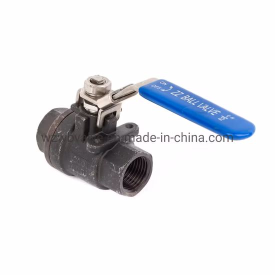 2PC Stainless Steel Female Threaded Screwed Full Bore Ball Valve 1000wog Industrial Valve